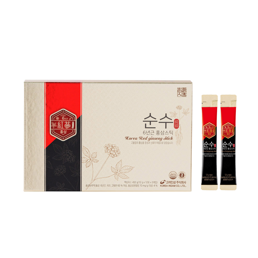 6년근 홍삼 순수스틱